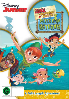 Jake and the Neverland Pirates Peter Pan Returns DVD